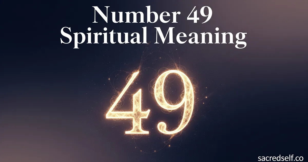 What Does the Number 49 Mean Spiritually? Complete Guide