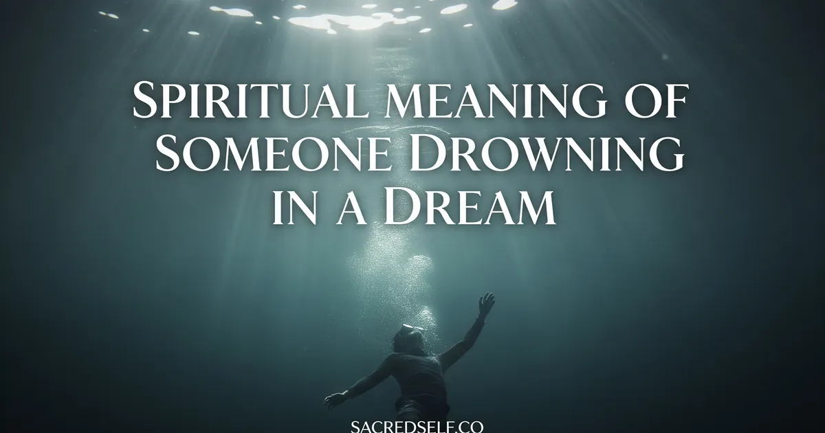 What Does It Mean When Someone Drowns in Your Dream? Spiritual Insights