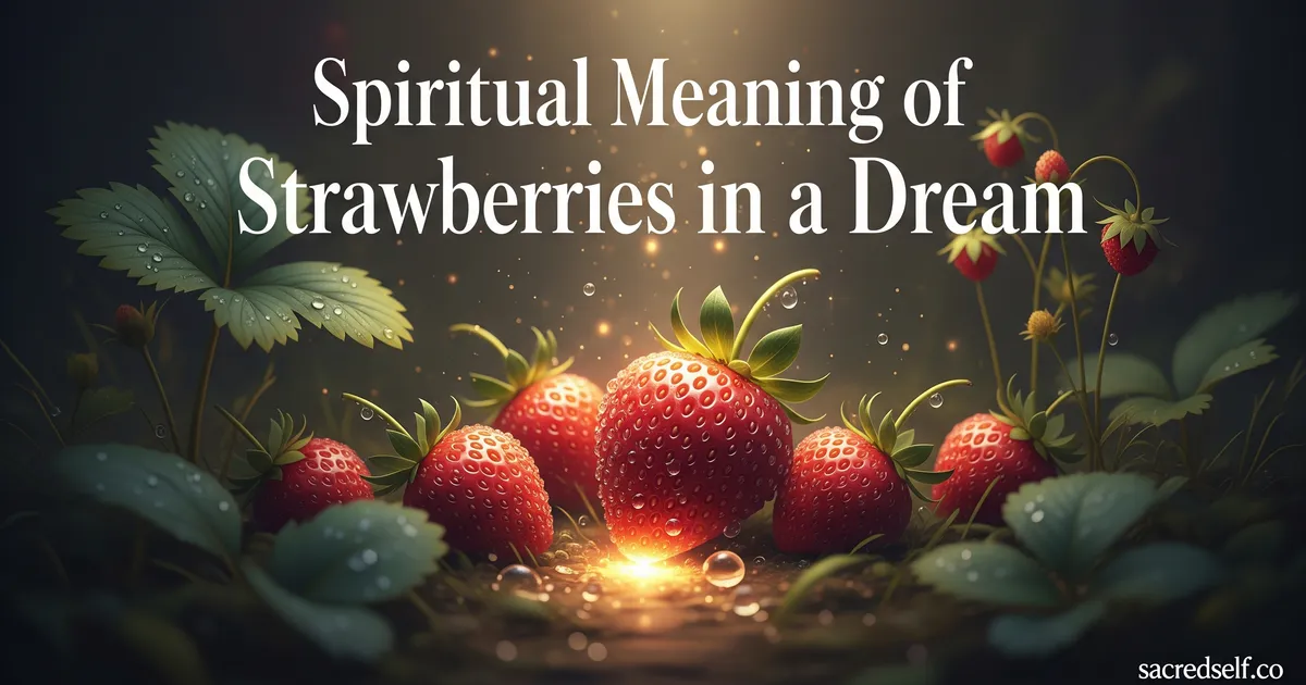 Spiritual Meaning of Strawberries in a Dream: Symbolism and Interpretation