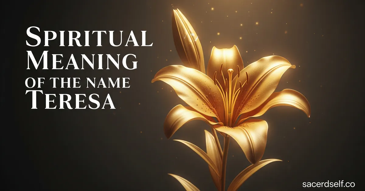 Spiritual Meaning of the Name Teresa: Symbolism and Significance