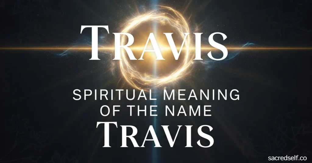 What Does the Name Travis Mean Spiritually?