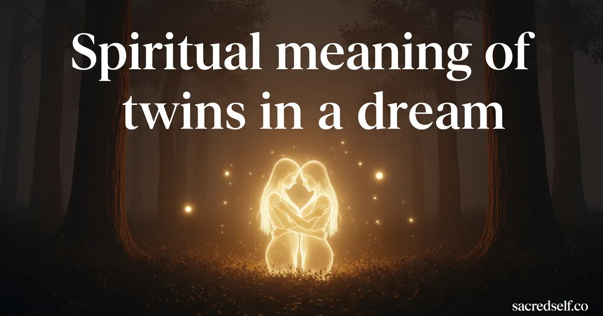 Spiritual Meaning of Twins in a Dream: What Your Subconscious Is Telling You