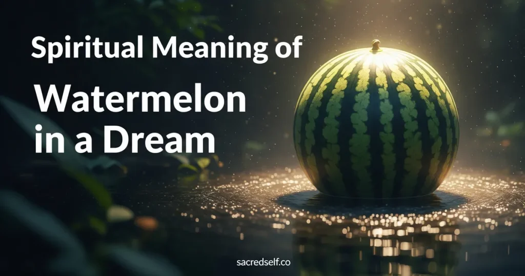 Spiritual Meaning of Watermelon in a Dream: What Your Subconscious Is Telling You