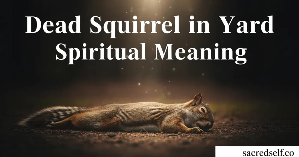 What Does Finding a Dead Squirrel Mean Spiritually?