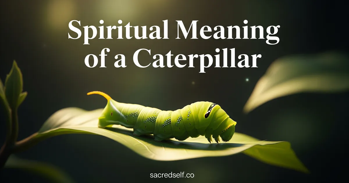 What Does Seeing a Caterpillar Mean Spiritually?