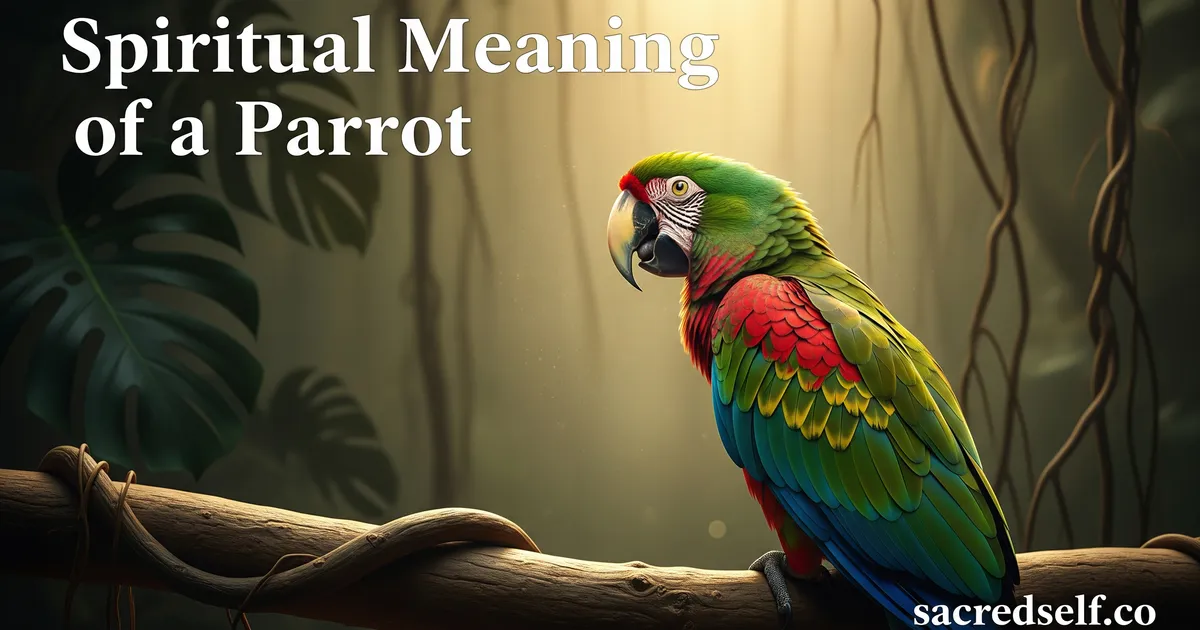 What Does Seeing a Parrot Mean Spiritually?