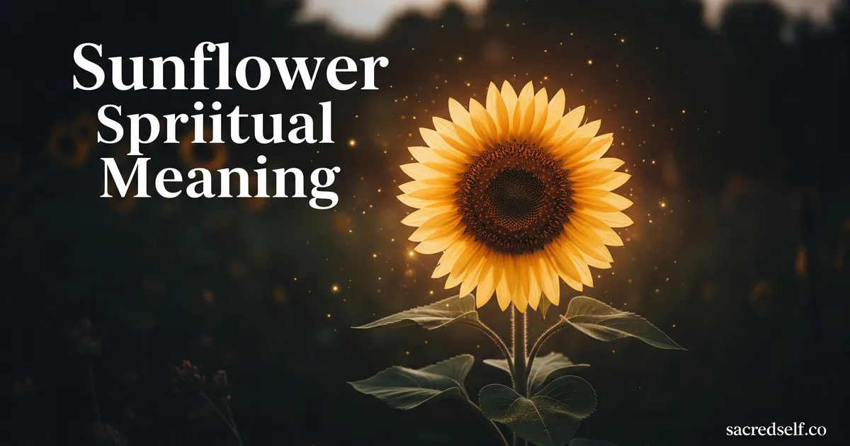 What Do Sunflowers Mean Spiritually? 8 Key Symbols
