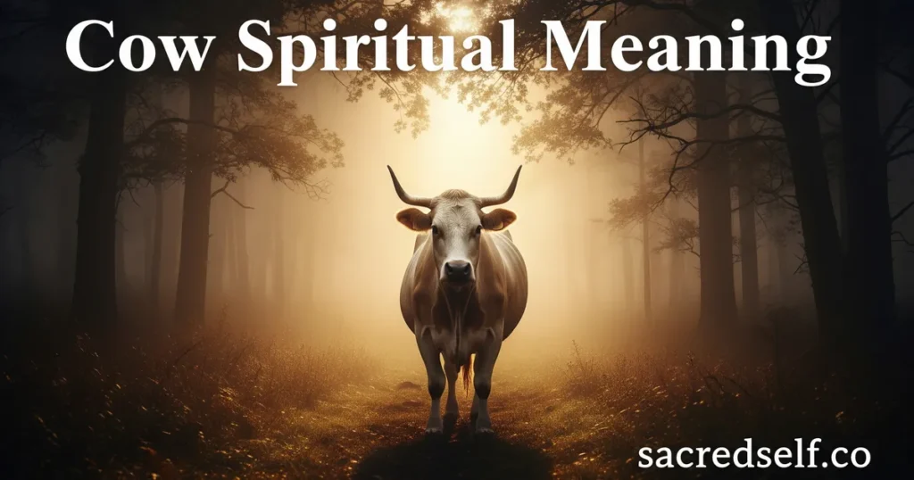 Cow Spiritual Meaning: 7 Messages These Sacred Animals Bring