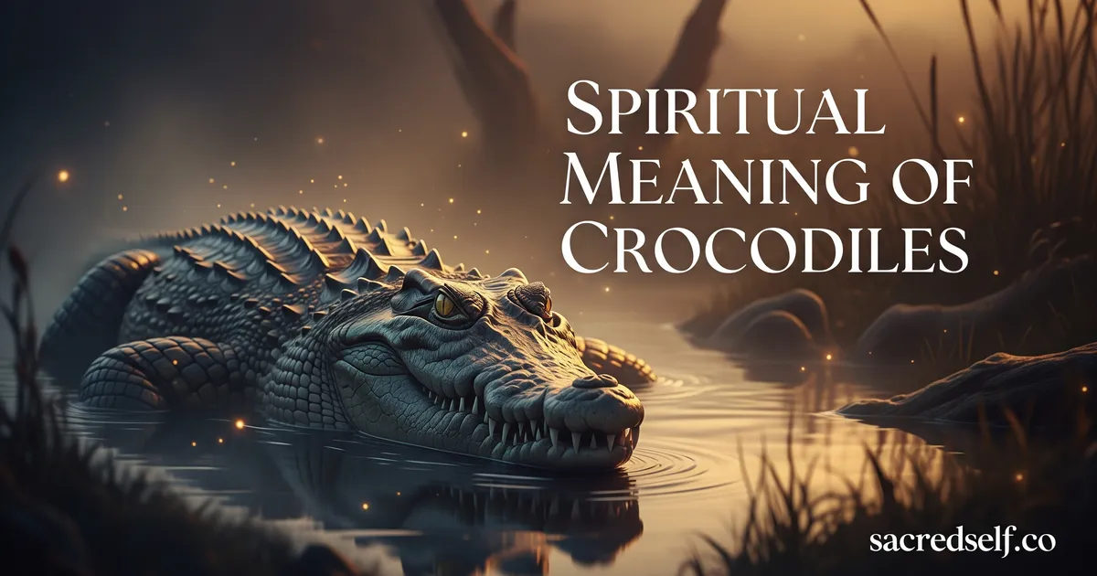 What Does a Crocodile Mean Spiritually? 6 Key Meanings