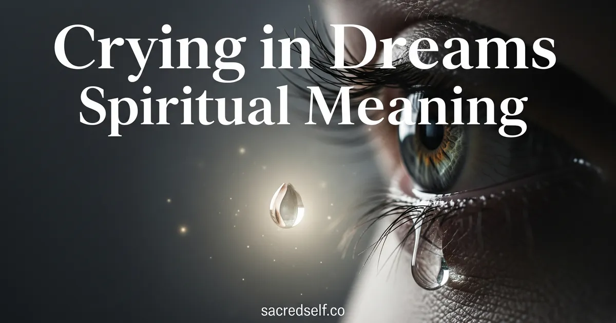 Crying in Dreams: 7 Spiritual Meanings and Messages