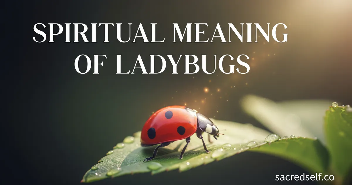 Spiritual Meaning of Ladybugs in Your Life
