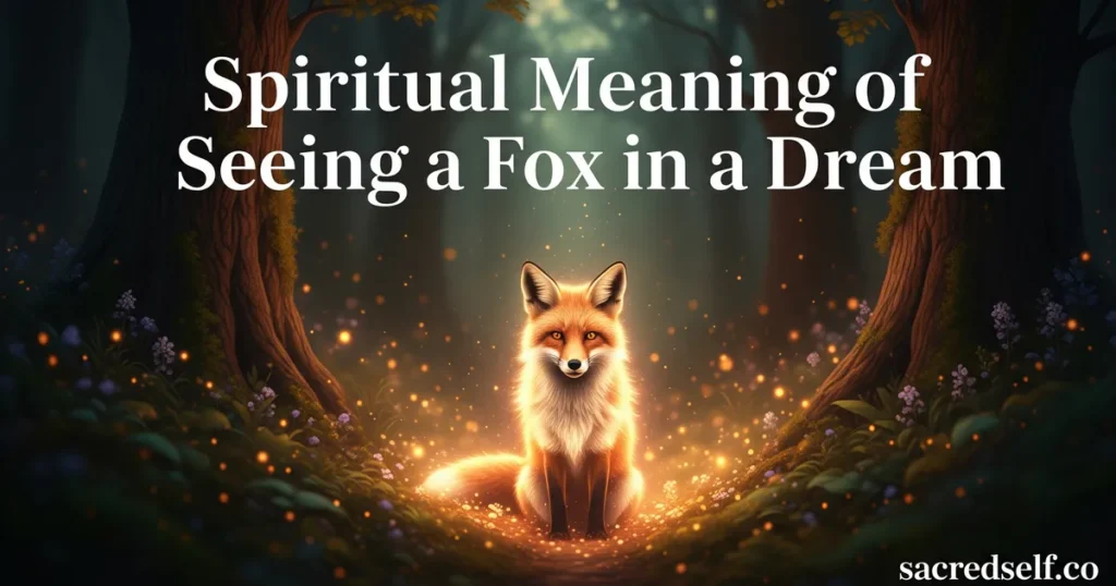 What Does Seeing a Fox in a Dream Mean Spiritually?