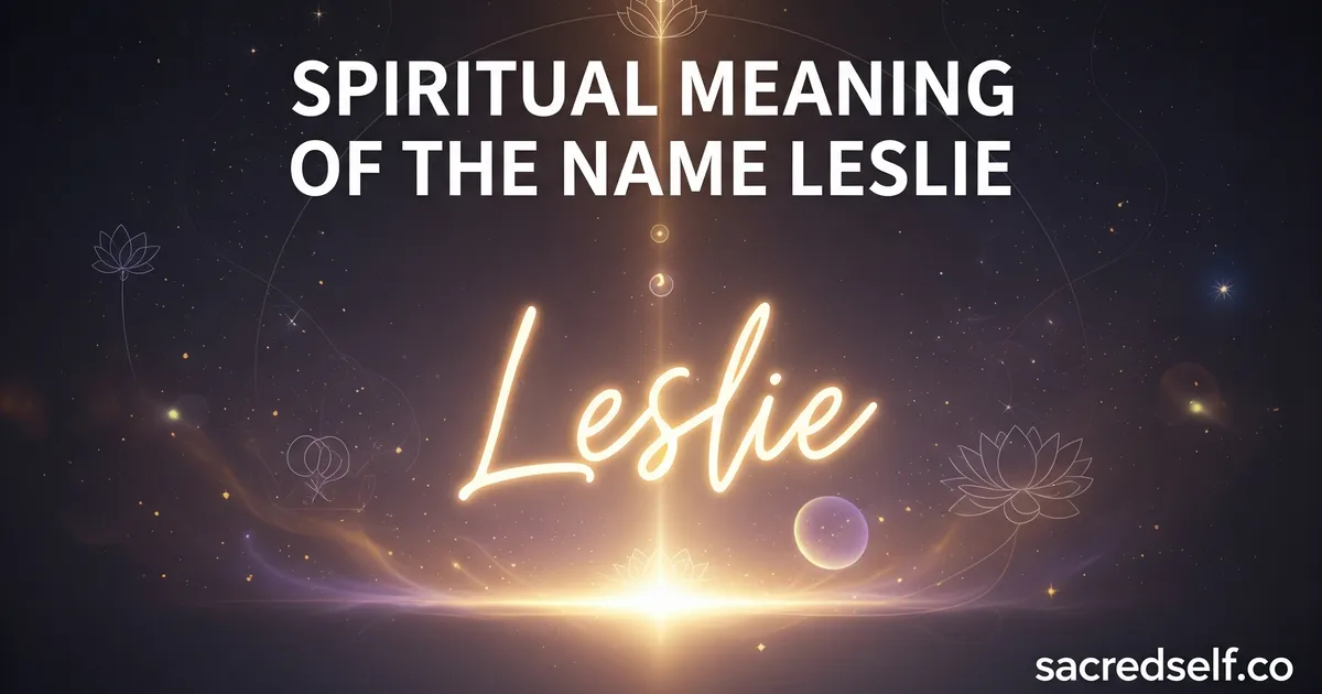 Spiritual Meaning of the Name Leslie Explained