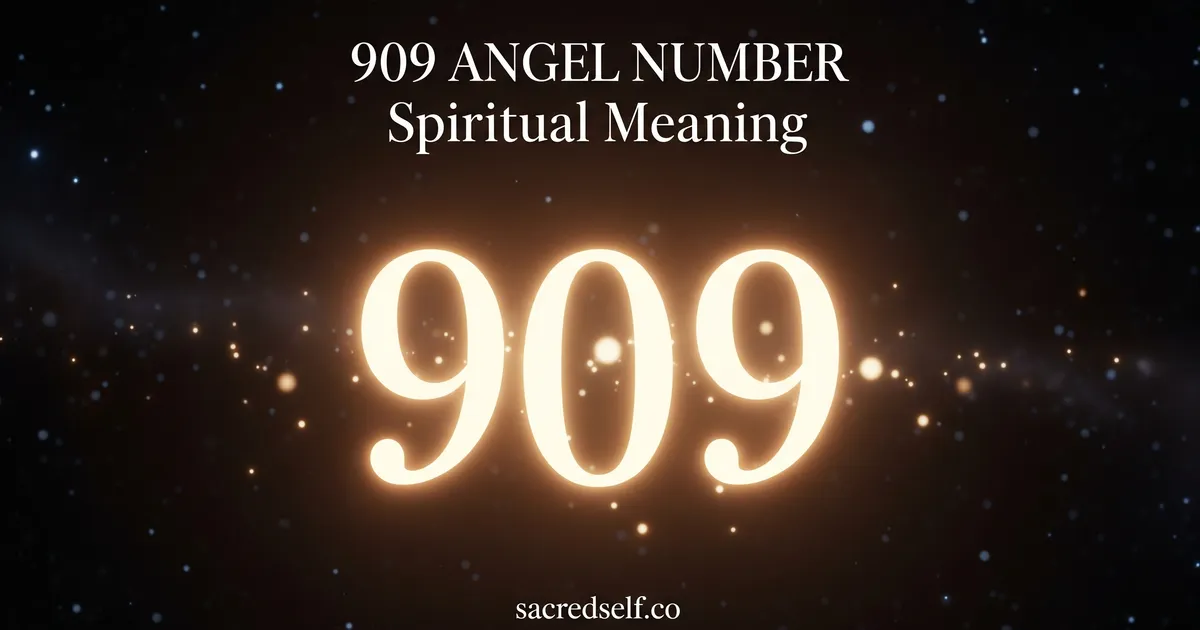 909 Angel Number: 7 Spiritual Meanings and What to Do Next