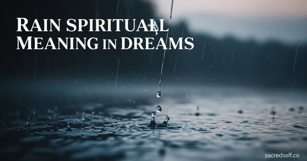8 Spiritual Meanings of Rain in a Dream