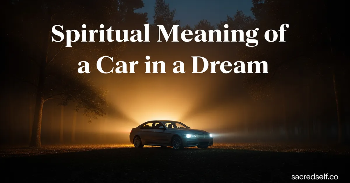 7 Spiritual Meanings of Cars in Dreams
