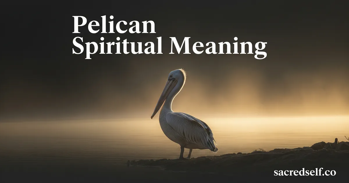 Pelican Spiritual Meaning and Symbolism Explained