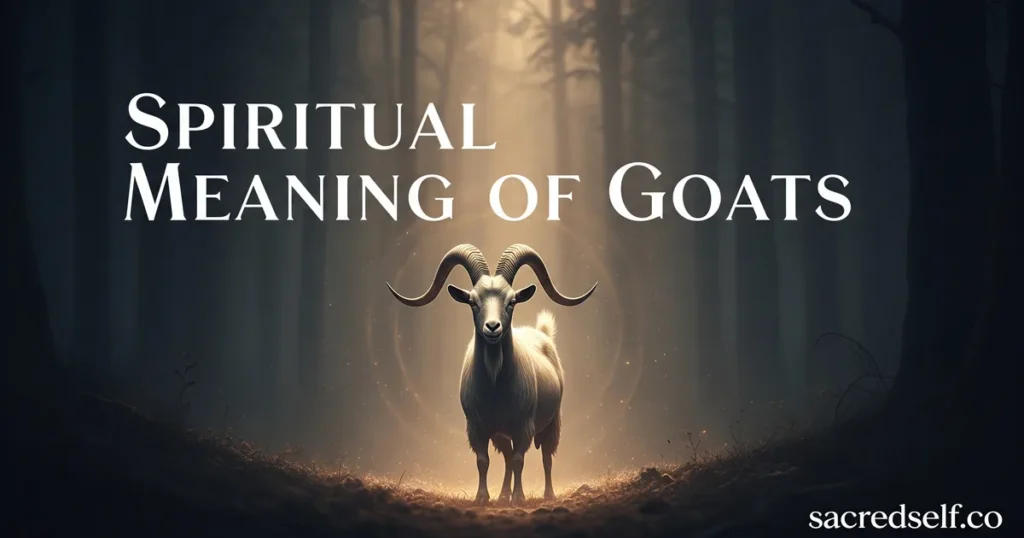 7 Spiritual Meanings of Goats: Symbolism and Signs