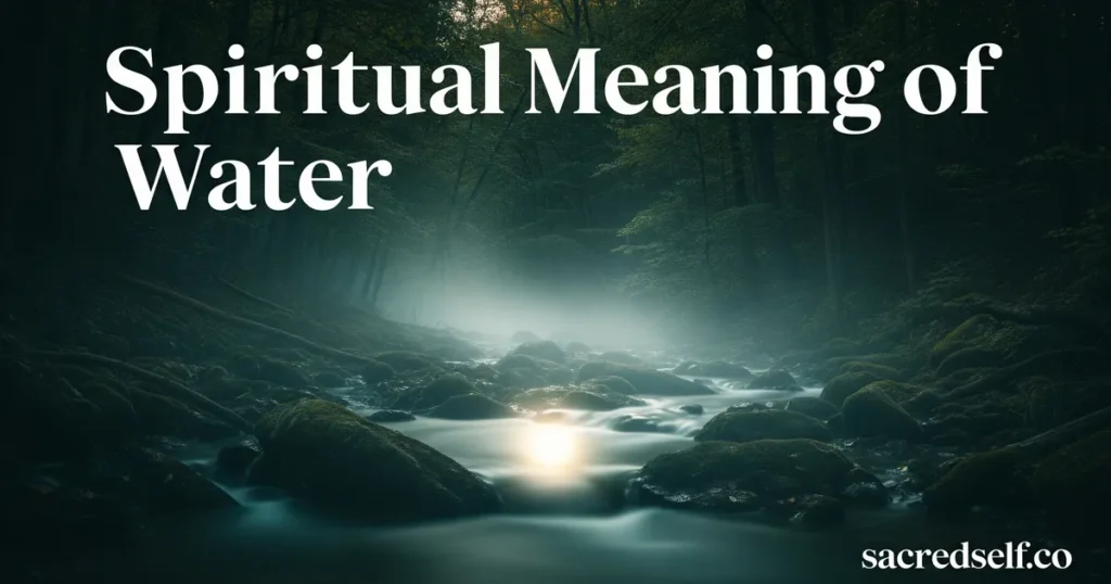 What Does Water Mean Spiritually? 5 Key Interpretations