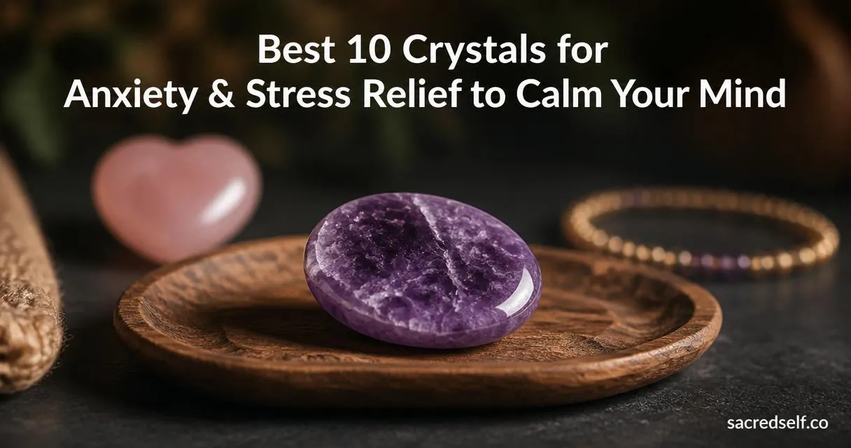 Best 10 Crystals for Anxiety & Stress Relief to Calm Your Mind