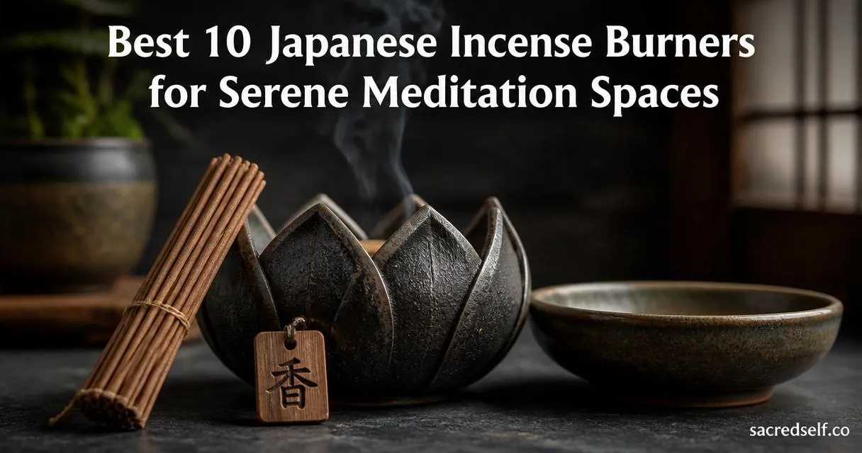 Best 10 Japanese Incense Burners for Serene Meditation Spaces