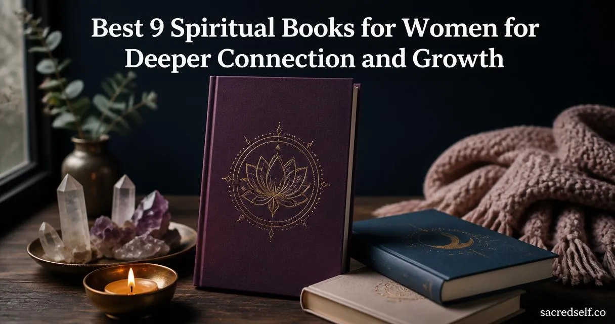 Best 9 Spiritual Books for Women for Deeper Connection and Growth