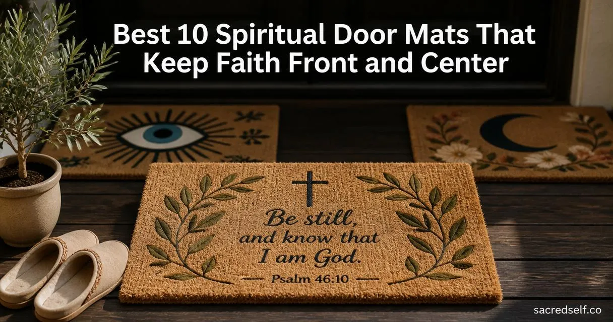 Best 10 Spiritual Door Mats That Keep Faith Front and Center