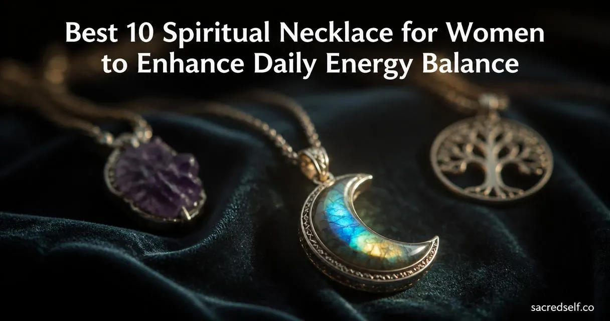 Best 10 Spiritual Necklace for Women to Enhance Daily Energy Balance