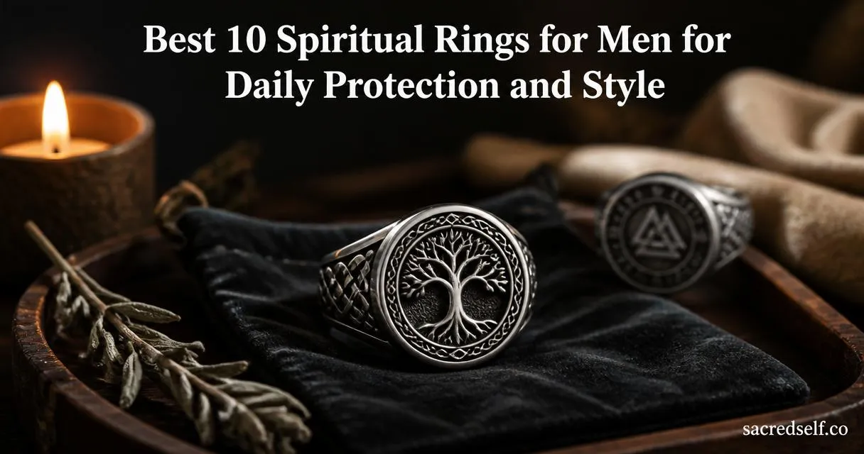 Best 10 Spiritual Rings for Men for Daily Protection and Style