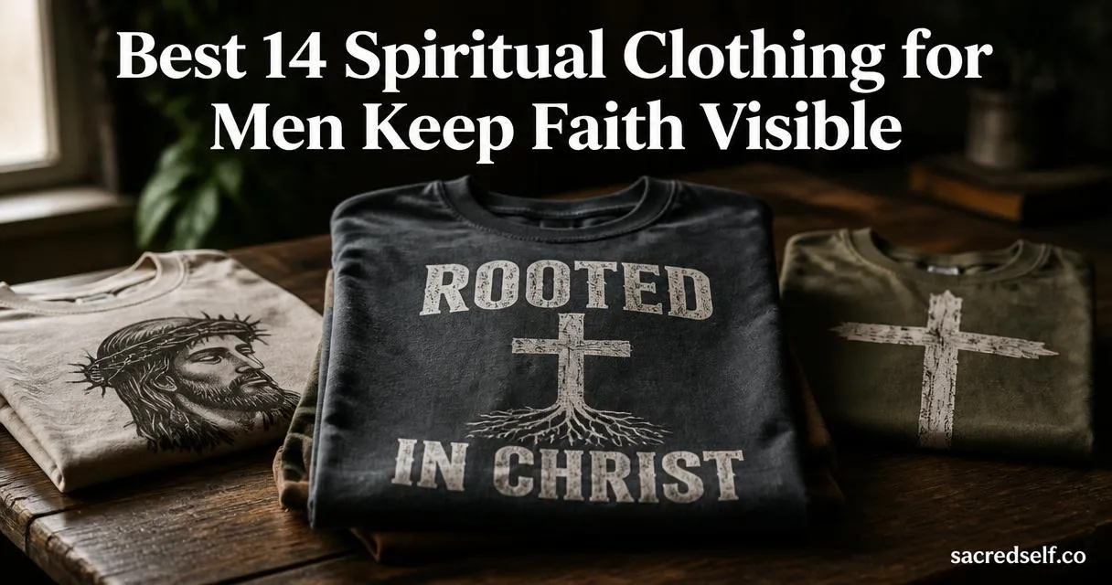 Best 14 Spiritual Clothing for Men Keep Faith Visible