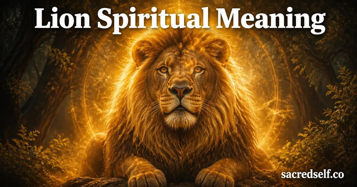 What Does the Lion Mean Spiritually? 7 Symbolic Meanings