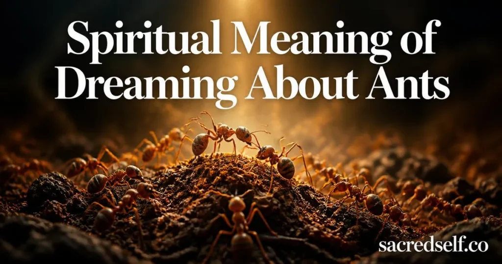 What Does Dreaming About Ants Mean Spiritually?