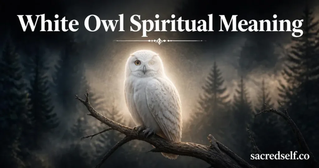 White Owl Spiritual Meaning and Symbolism