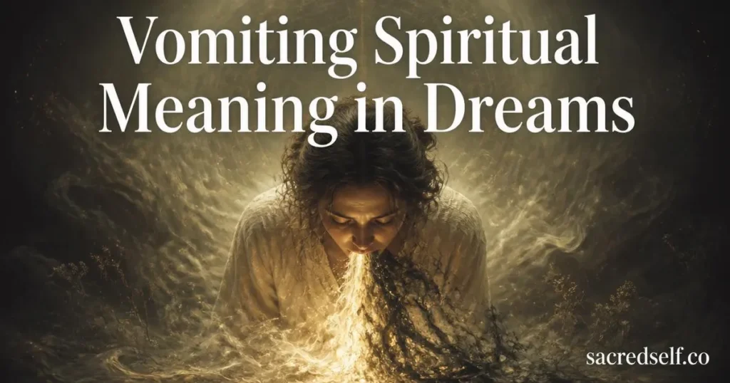 What Does Vomiting in a Dream Mean Spiritually?