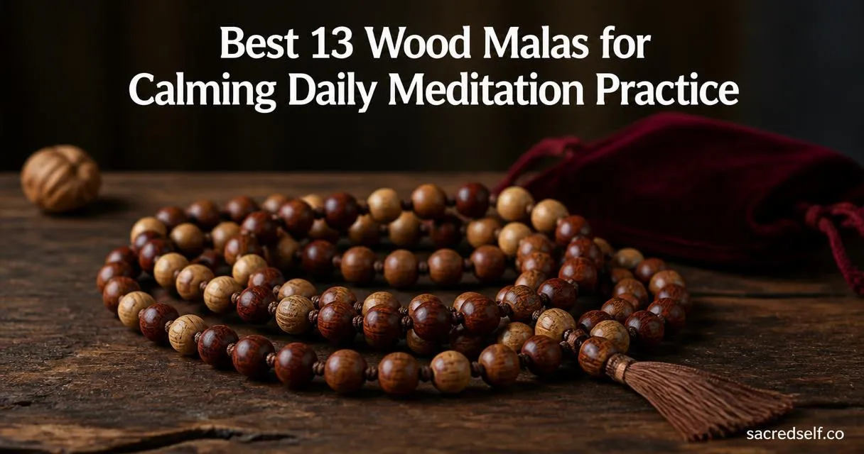 Best 13 Wood Malas for Calming Daily Meditation Practice