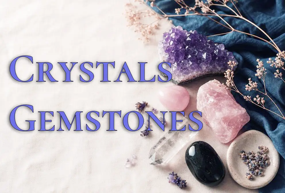 Crystals & Gemstones - Healing stones & crystal collections