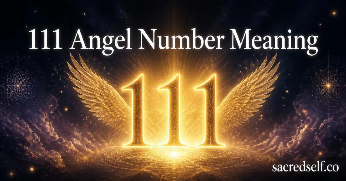 111 Angel Number: 7 Spiritual Meanings Explained