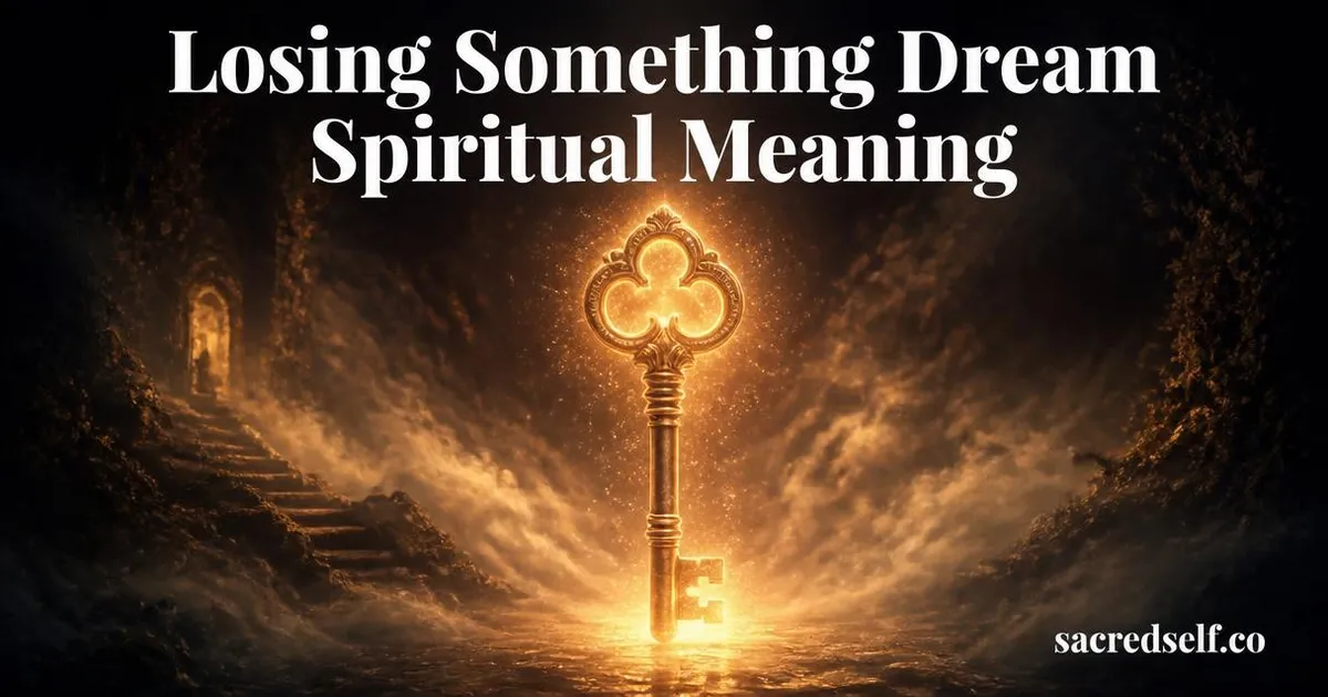 7 Spiritual Meanings of Losing Something in a Dream