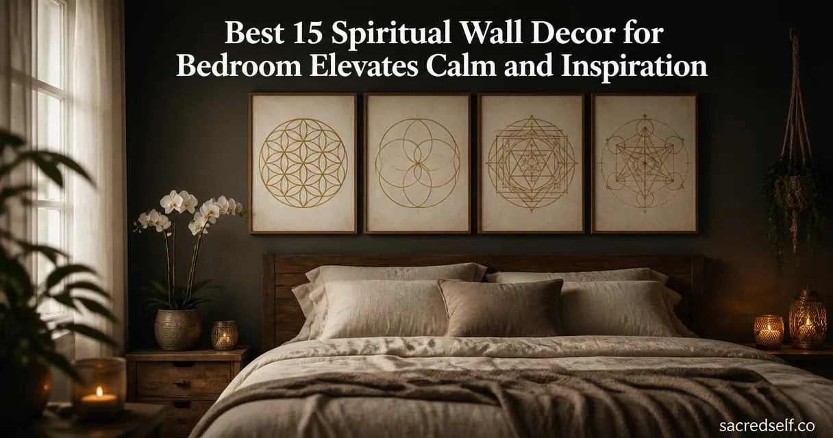 Best 15 Spiritual Wall Decor for Bedroom Elevates Calm and Inspiration
