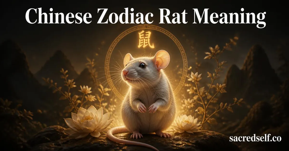 Chinese Zodiac Rat: Personality, Years & Meaning