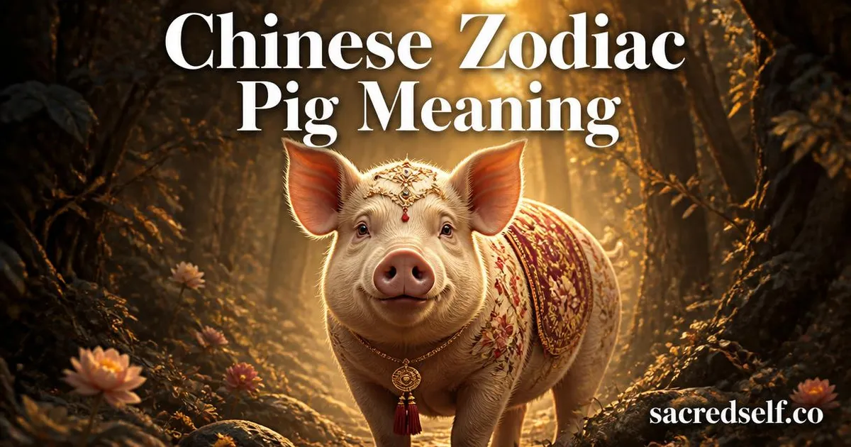 Chinese Zodiac Pig: Personality, Compatibility & What It Means