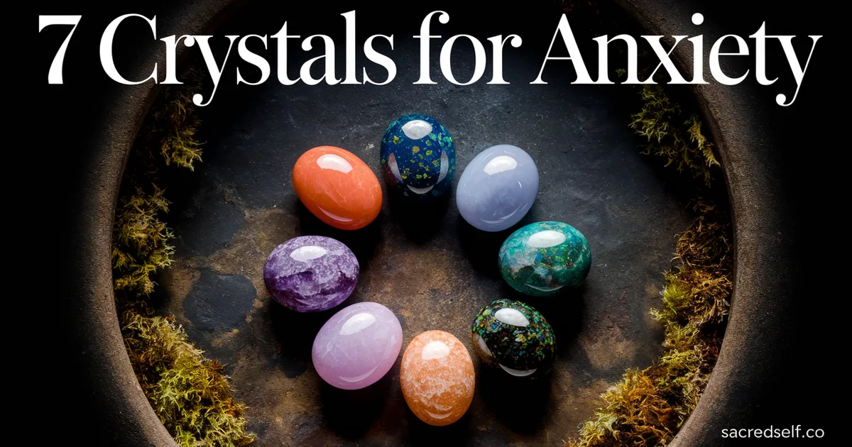7 Crystals for Anxiety and How to Actually Use Them