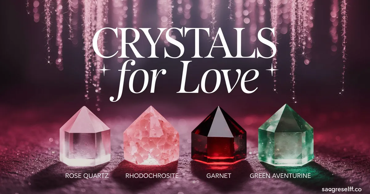 Crystals for Love: 4 Stones and How to Use Them